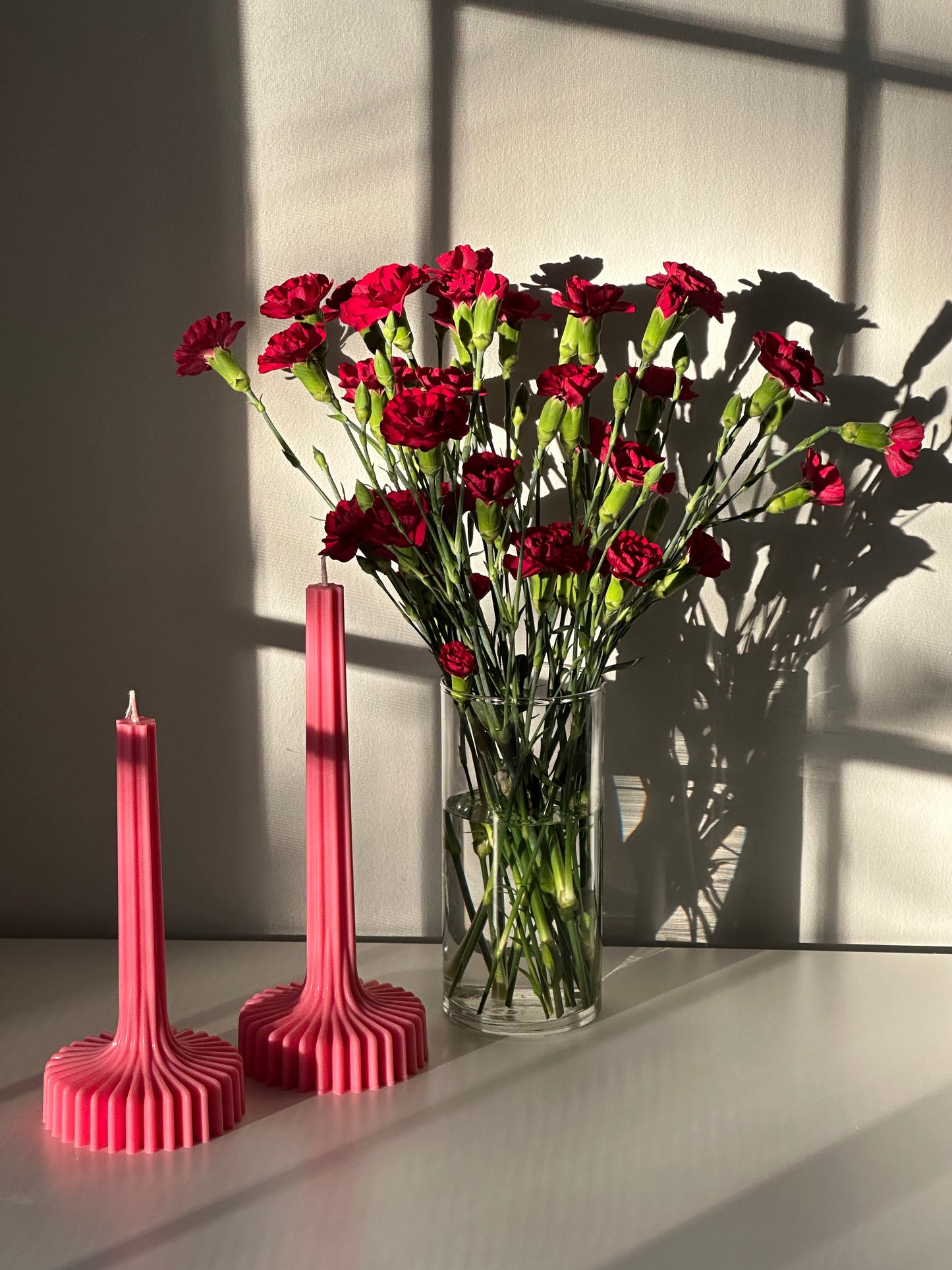 Flared Base Pillar Candle