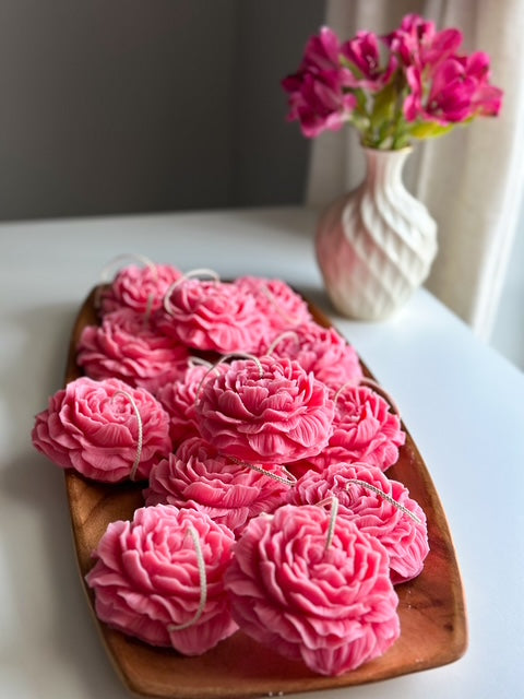 Peony Candle