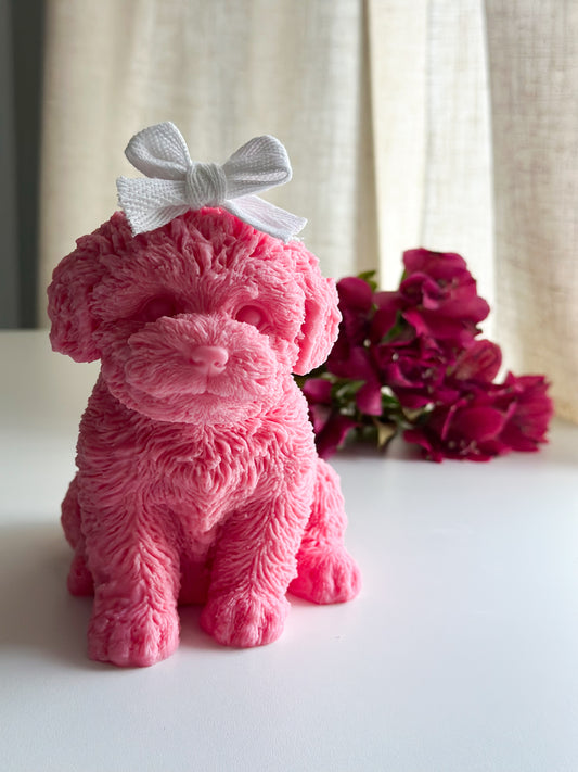Puppy Candle