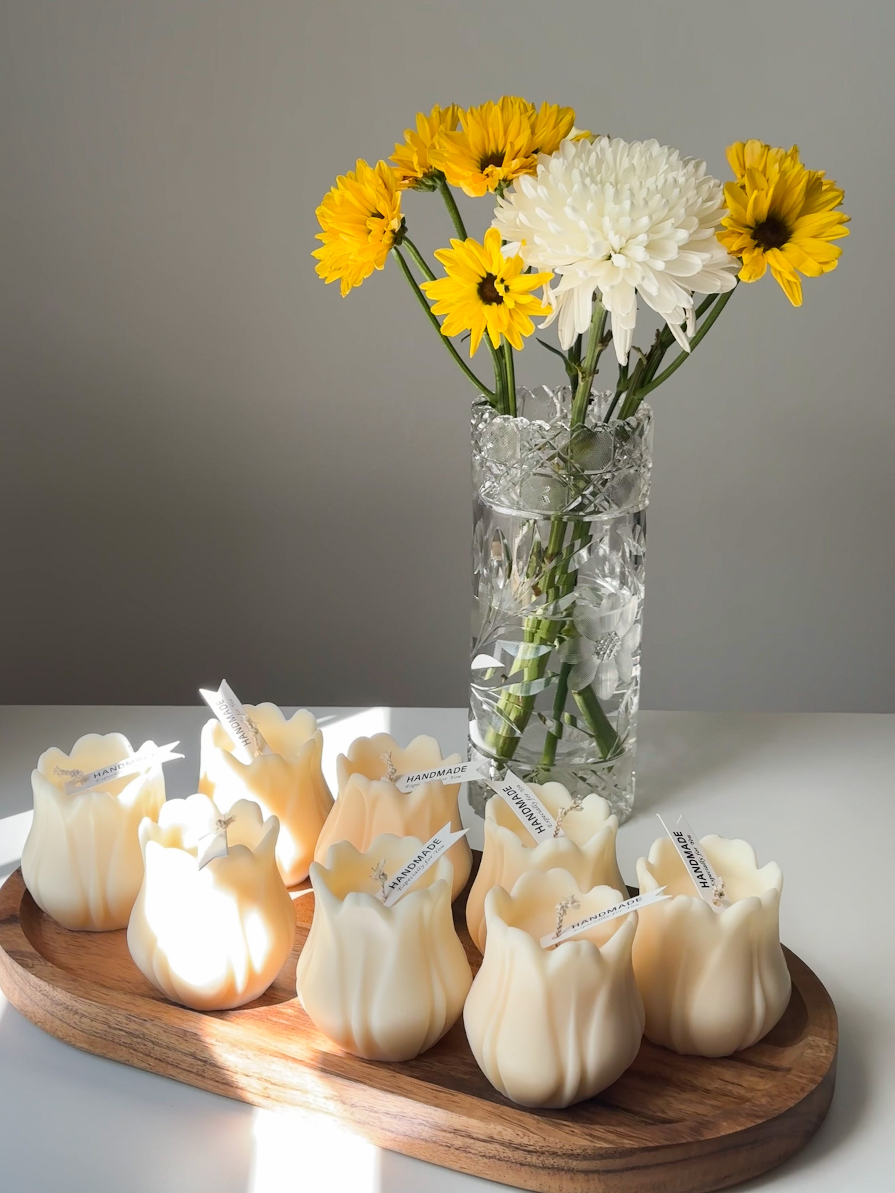Tulip Candle – Mind Body and Candles